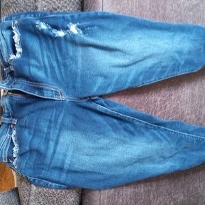 Kancan frayed jeans